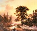Kruseman_Fredrik_Marinus_Wolves_In_A_Winter_Landscape