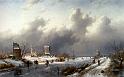Leickert_Charles_Henri_Joseph_A_Frozen_Winter_Landscape_With_Skaters